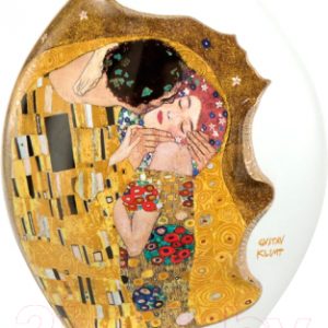 Ваза Goebel Artis Orbis Gustav Klimt Поцелуй / 66-500-42-1