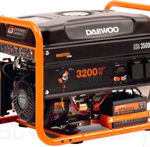 Бензиновый генератор Daewoo Power GDA 3500DFE