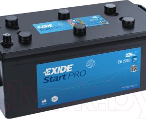 Автомобильный аккумулятор Exide StartPro L+ / EG2253