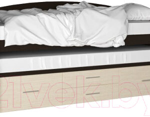 Двухъярусная выдвижная кровать детская Артём-Мебель СН 108.02