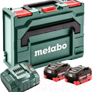 Набор аккумуляторов для электроинструмента Metabo 18V LiHD АКБ+З/у ASC Ultra+Кейс Metaloc 685131000
