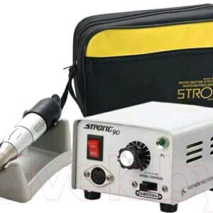 Аппарат для маникюра STRONG 90N/120 без педали с сумкой 30000 об/мин