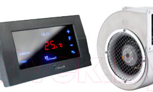 Комплект для управления климатической техникой KG Elektronik Контроллер CS-19 + Вентилятор DPS-02