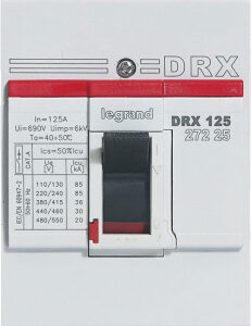 Выключатель автоматический Legrand DRX 125/125A 3P 36kA / 27225