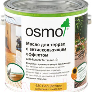 Масло для древесины Osmo для террас антискользящее