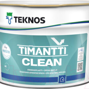Краска Teknos Timantti Clean PM B1