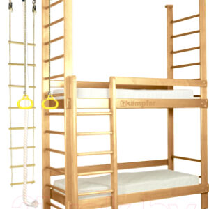 Кровать детская с игровым комплексом Kampfer Two Dream