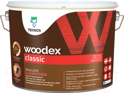 Антисептик для древесины Teknos Woodex Classic B3